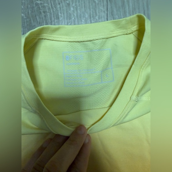 Figs ombré Gradient Long Sleeve Top Large - Picture 3 of 4